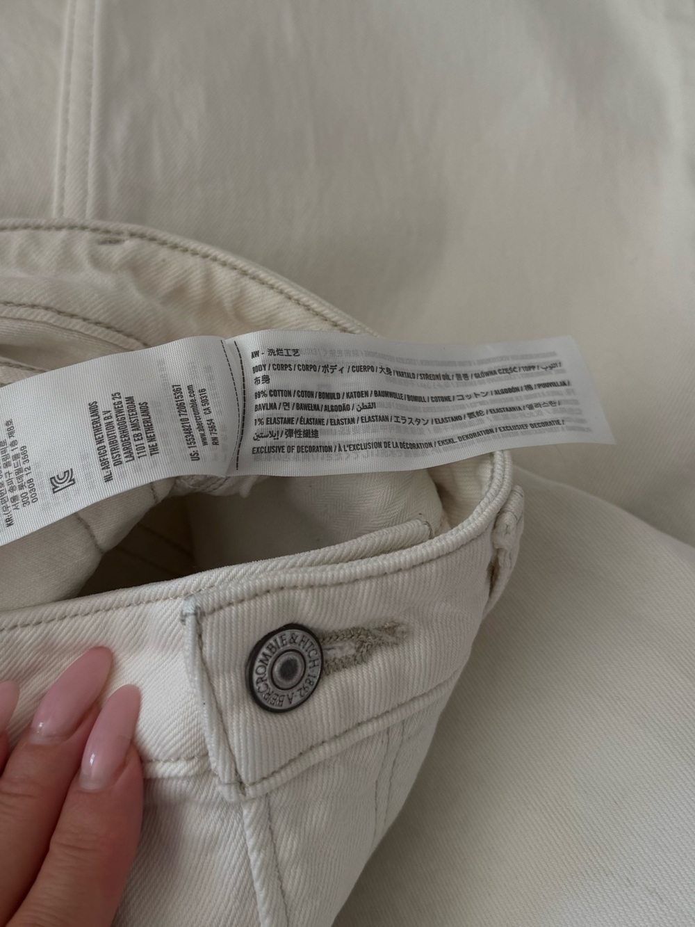 Abercrombie Curve Love 90s Relaxed Pleated Jeans 26 - Picture 10 of 10